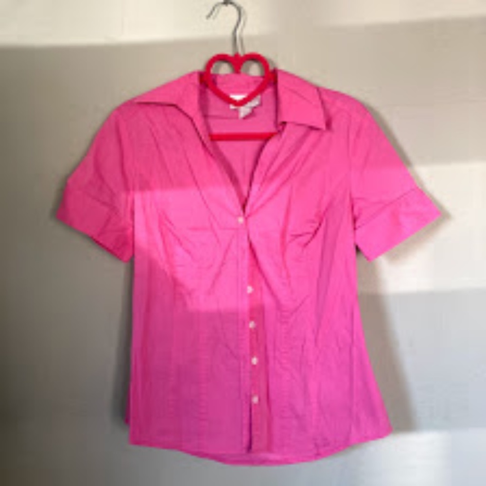 Ann Taylor LOFT Spring time button down size 2